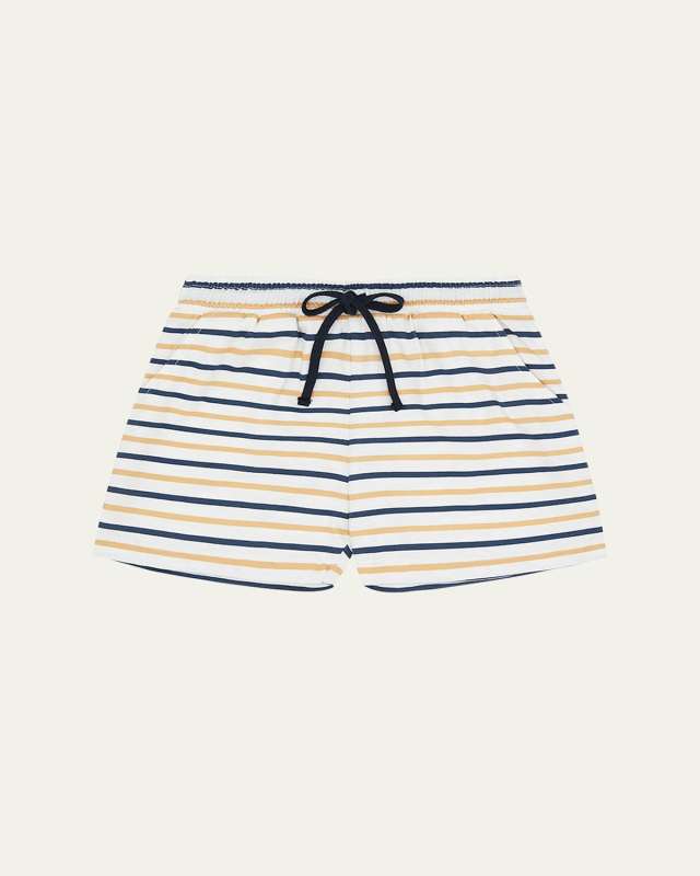Kid's Organic Cotton Shorts, Size Newborn-6